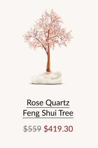 Rose Quartz Feng Shui Tree