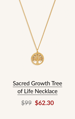 Sacred Growth Tree of Life Necklace