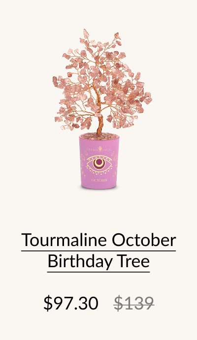 Tourmaline October Birthday Tree