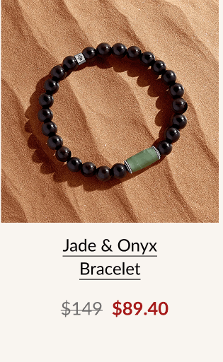 Jade & Onyx Bracelet