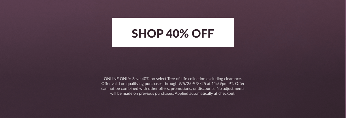 SHOP 40% OFF 