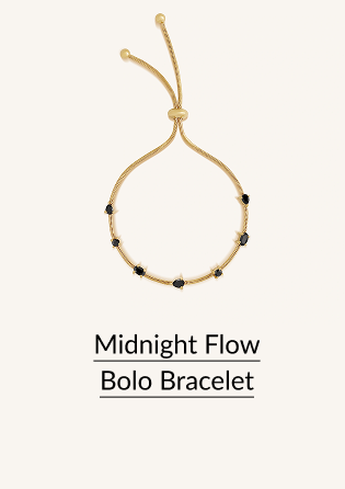 Midnight Flow Bolo Bracelet