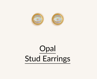Opal Stud Earrings