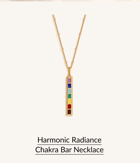 Harmonic Radiance Chakra Bar Necklace