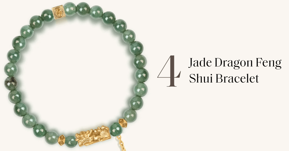 Jade Dragon Feng Shui Bracelet