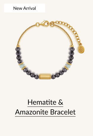 Hematite & Amazonite Bracelet