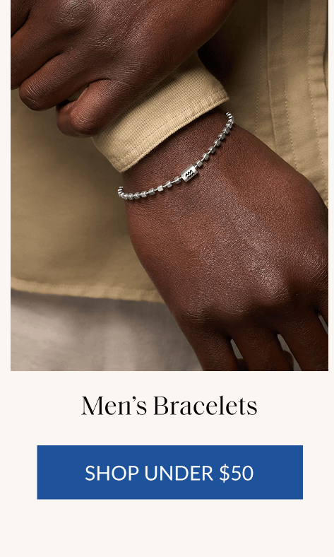 Men's Bracelets SHOP UNDER $50