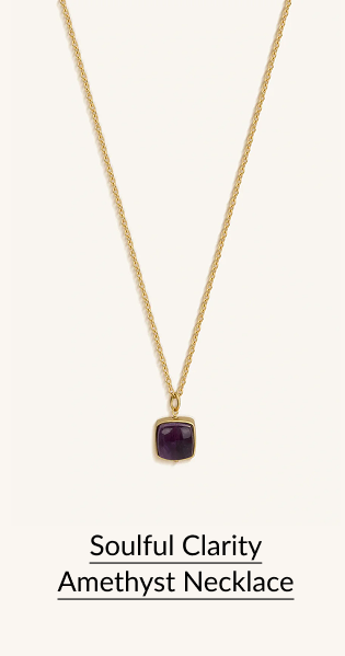 Soulful Clarity Amethyst Necklace