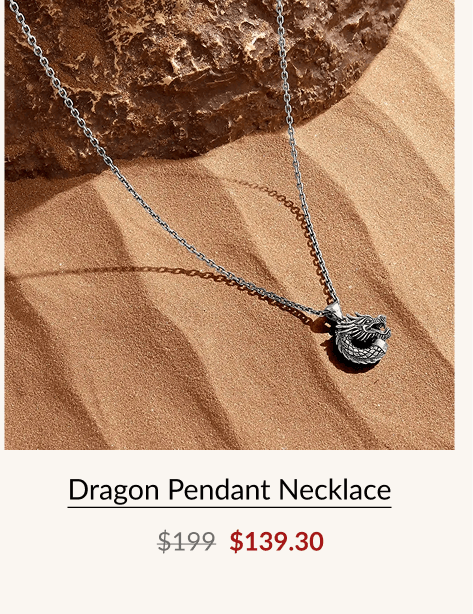 Dragon Pendant Necklace