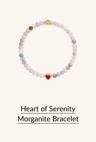 Heart of Serenity Morganite Bracelet