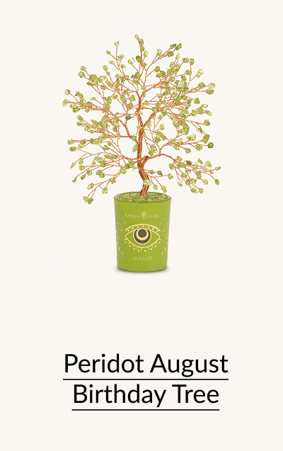 Peridot August Birthday Tree