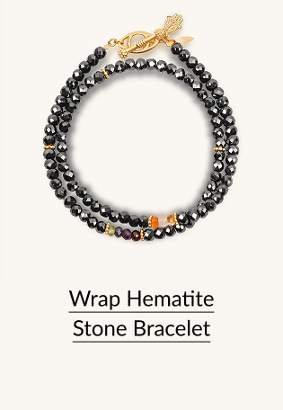 Wrap Hematite Stone Bracelet
