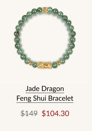 Jade Dragon Feng Shui Bracelet