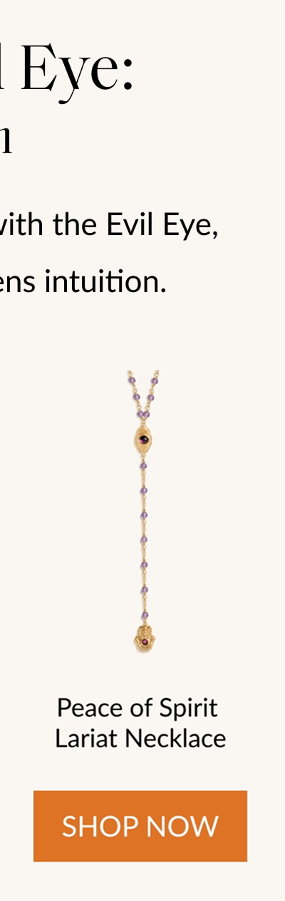 Peace of Spirit Lariat Necklace