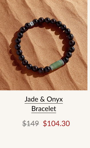 Jade & Onyx Bracelet