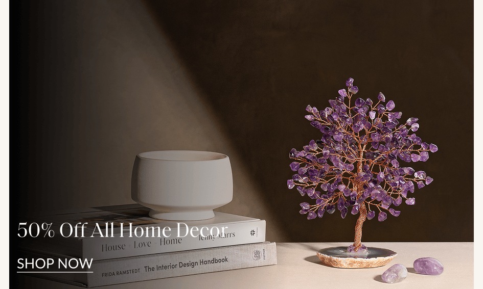50% Off All Home Decor