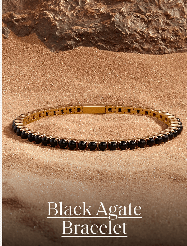 Black Agate Bracelet