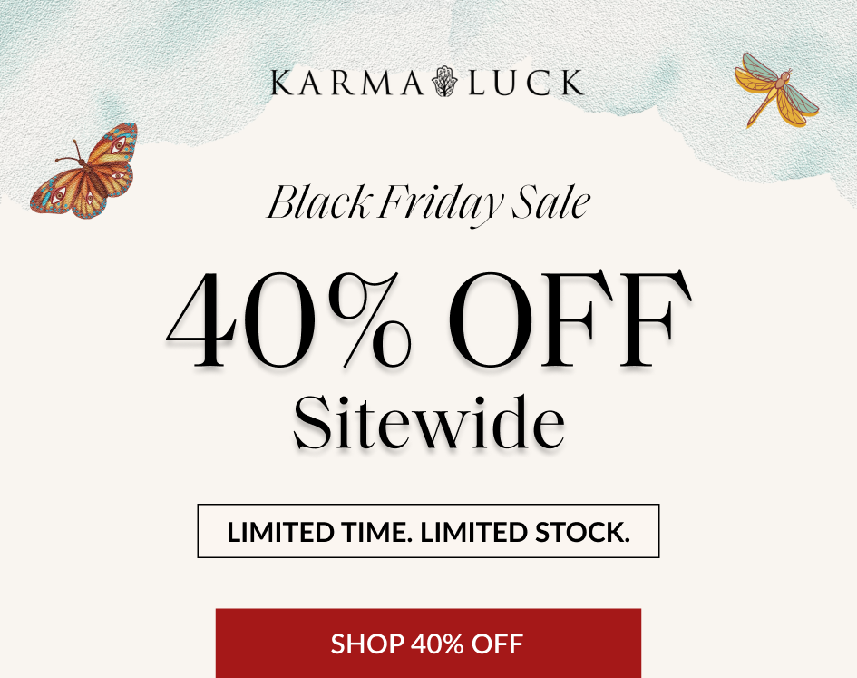 Black Friday Sale 40% OFF Sitewide LIMITED TIME. LIMITED STOCK. SHOP 40% OFF