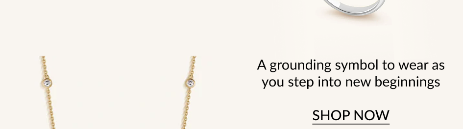 A grounding symbol to wear as you step into new beginnings