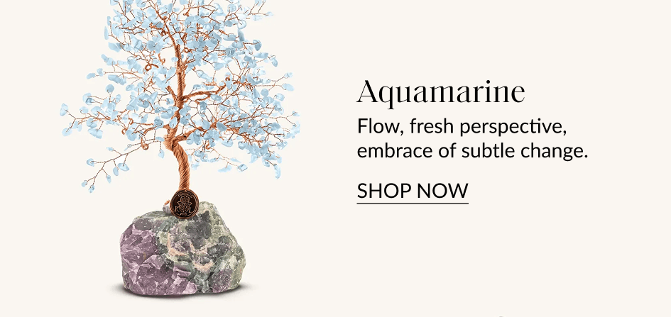Aquamarine Flow, fresh perspective, embrace of subtle change. SHOP NOW