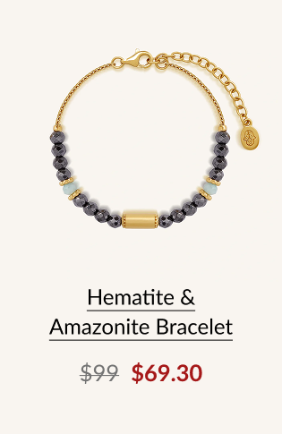 Hematite & Amazonite Bracelet