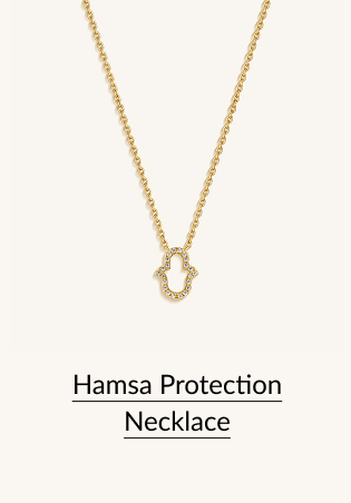 Hamsa Protection Necklace