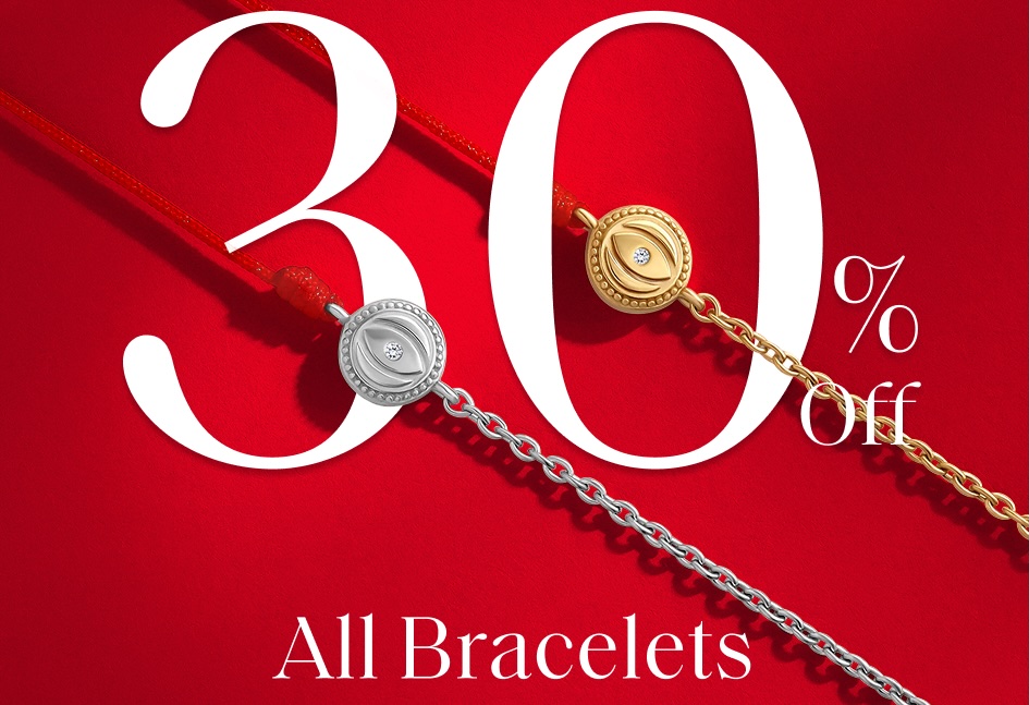 30% Off All Bracelets