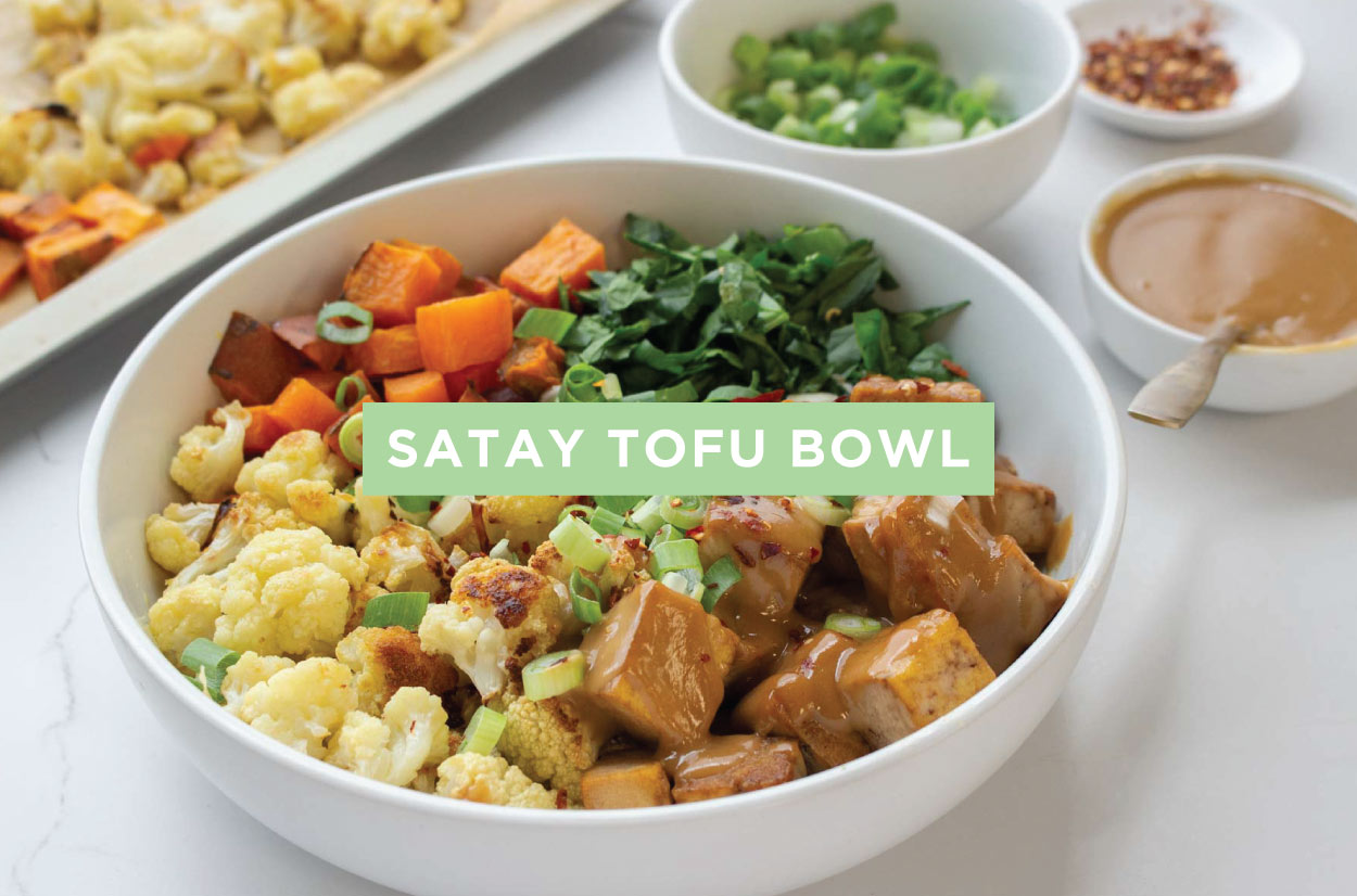 My Satay Tofu Bowl JS Health
