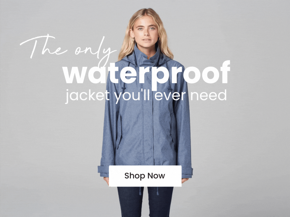 The only Waterproof Jacket you'll ever need Acai Activewear
