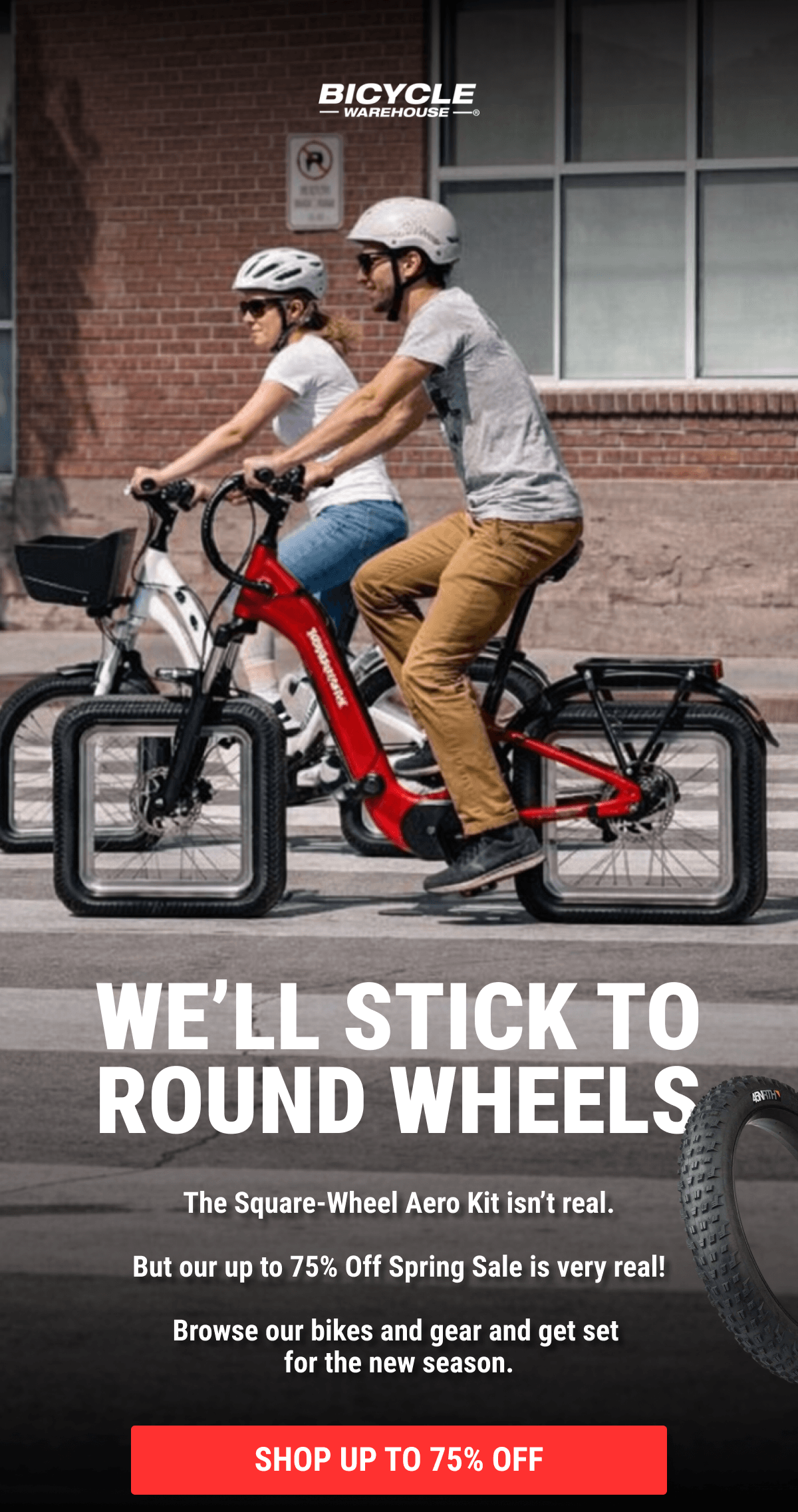 We'll Stick To Round Wheels