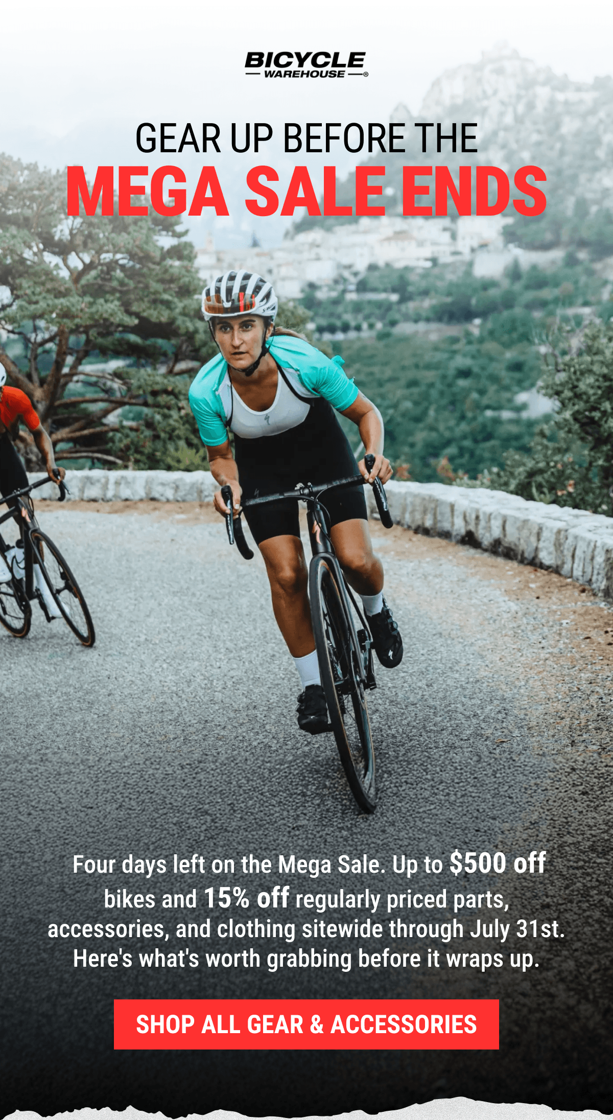 Gear Up Before The Mega Sale Ends