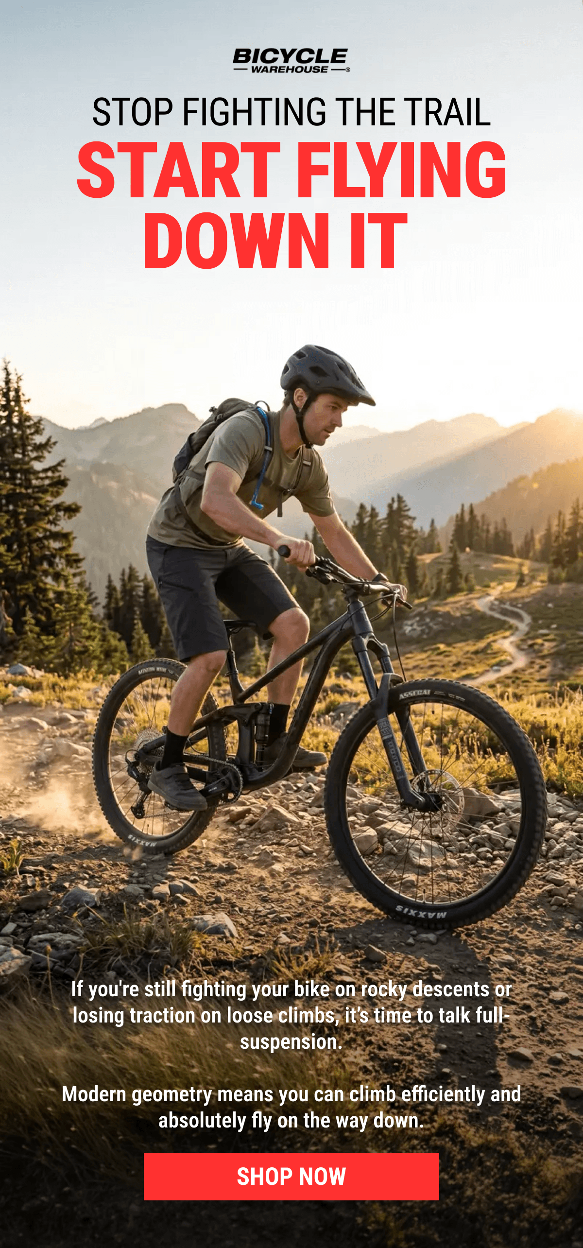 Stop Fighting The Trail