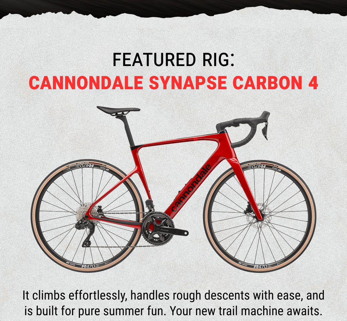 Featured Rig: Cannondale Synapse Carbon 4