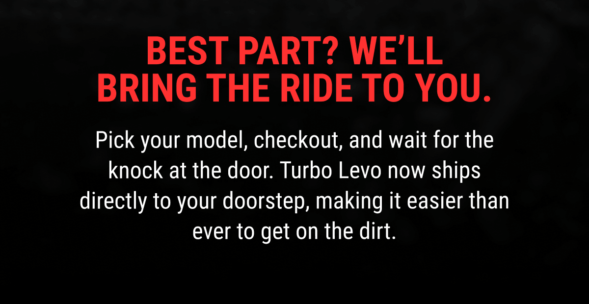 Best Part? We'll Bring The Ride To You