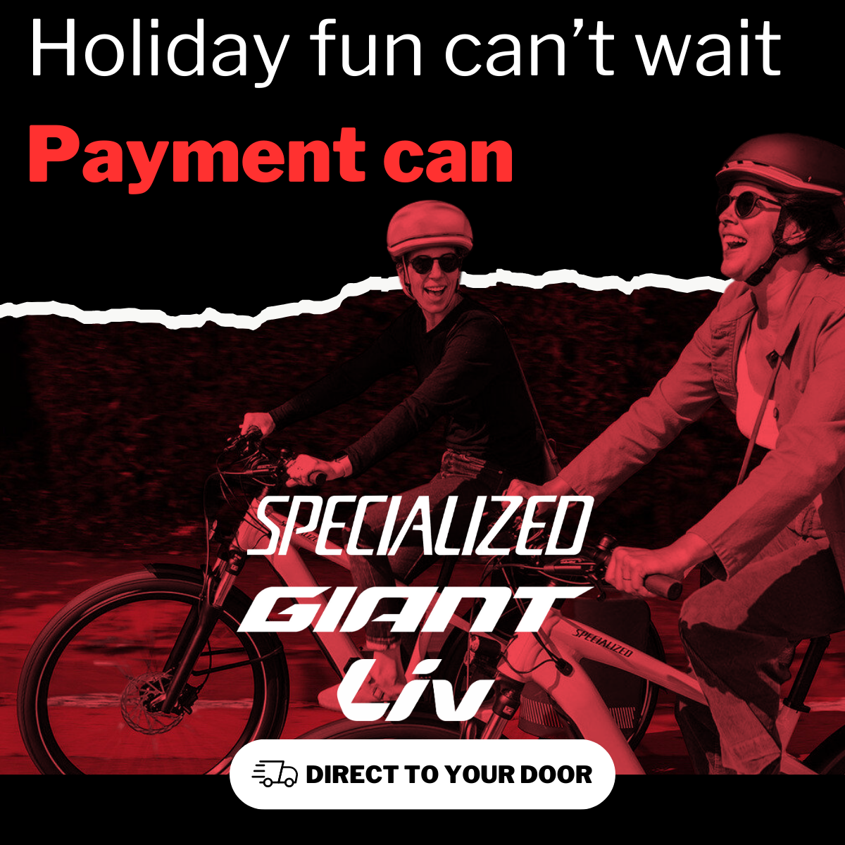 Holiday fun can't wait, payment can