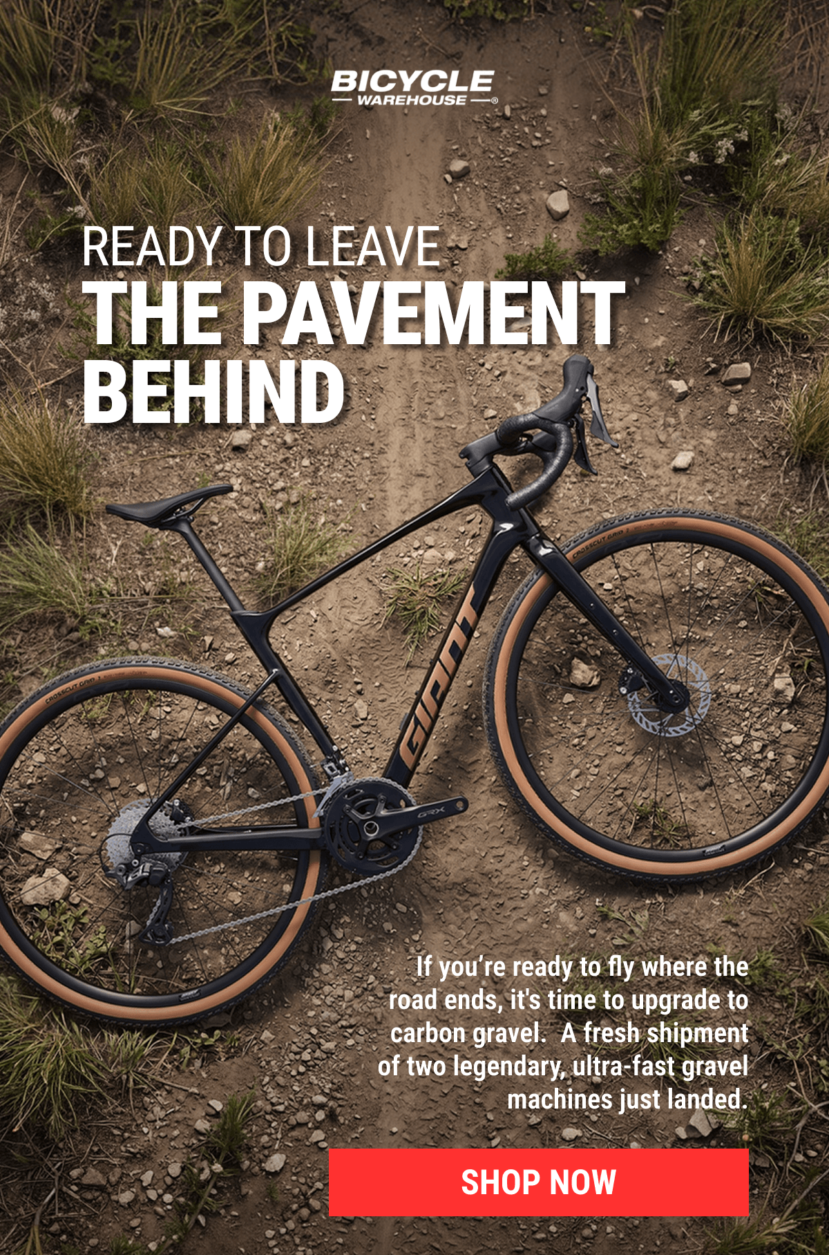 Ready To Leave The Pavement Behind