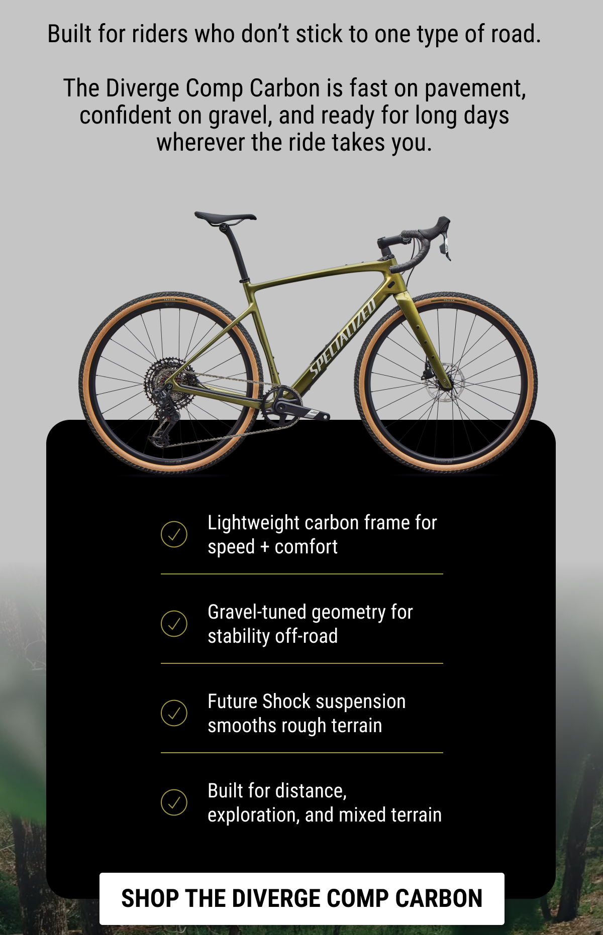 Shop The Diverge Comp Carbon