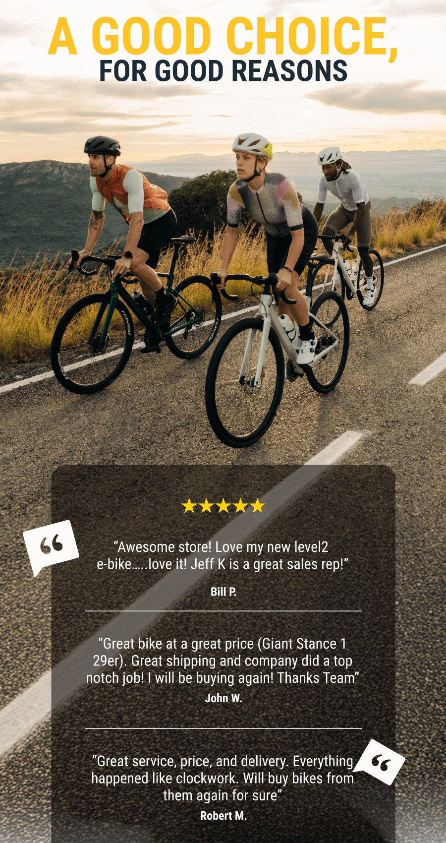 A Good Choice, For Good Reasons