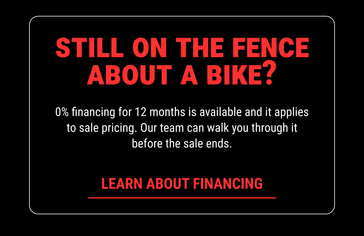 Still On The Fence About A Bike?