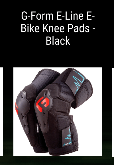 G-Form E-Line E-Bike Knee Pads - Black