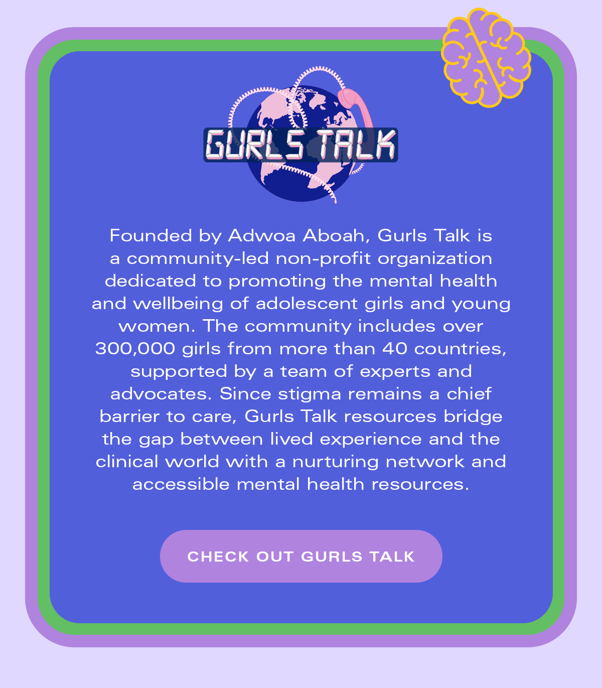 learn more about Gurls Talk