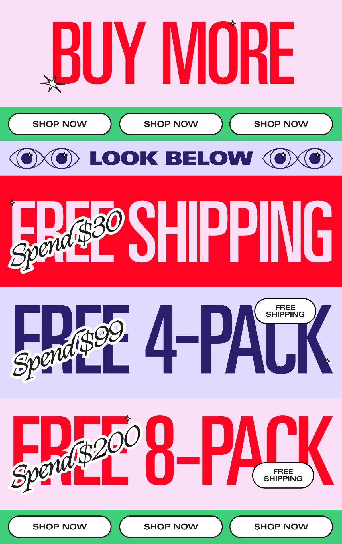 Shop our sale now