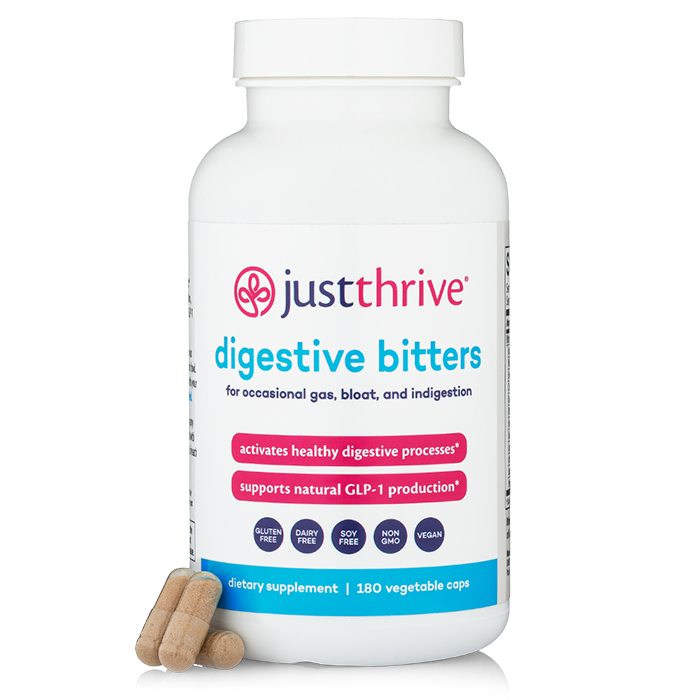 Just Thrive Digestive Bitters, 180 ct bottle