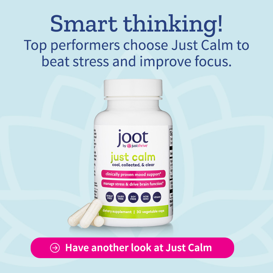 top performers choose just calm to beat stress and improve focus