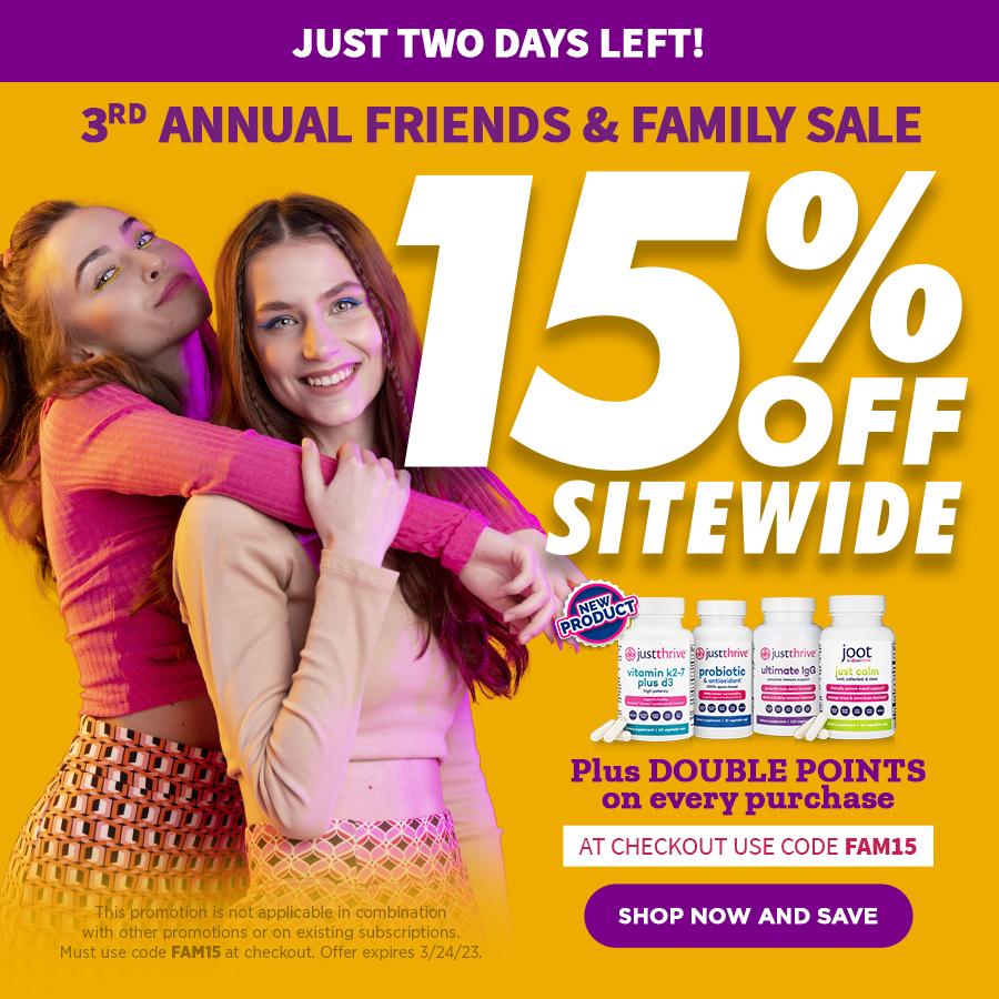 friends and family sale