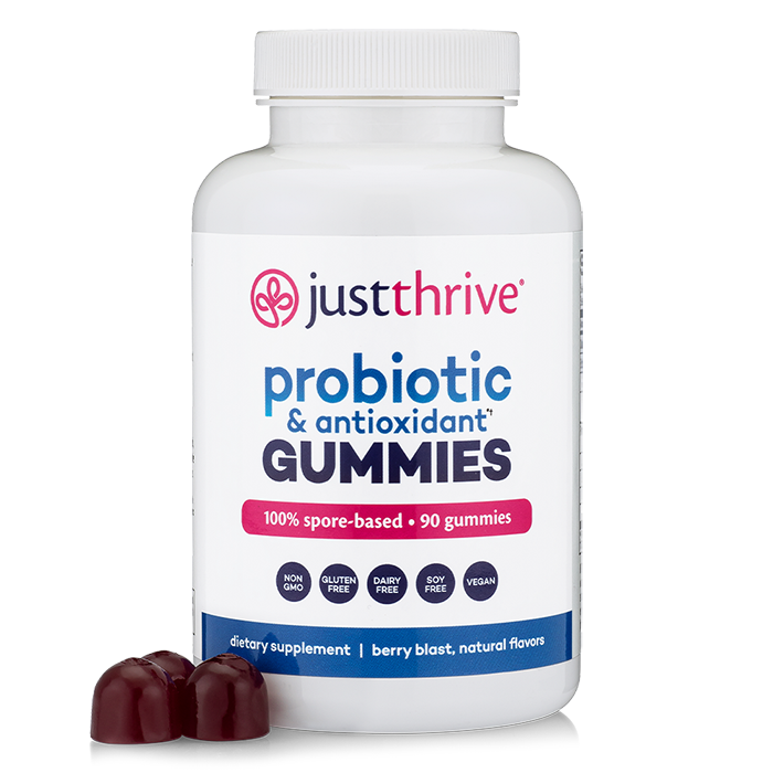 Just Thrive Probiotic Gummies 90 ct bottle