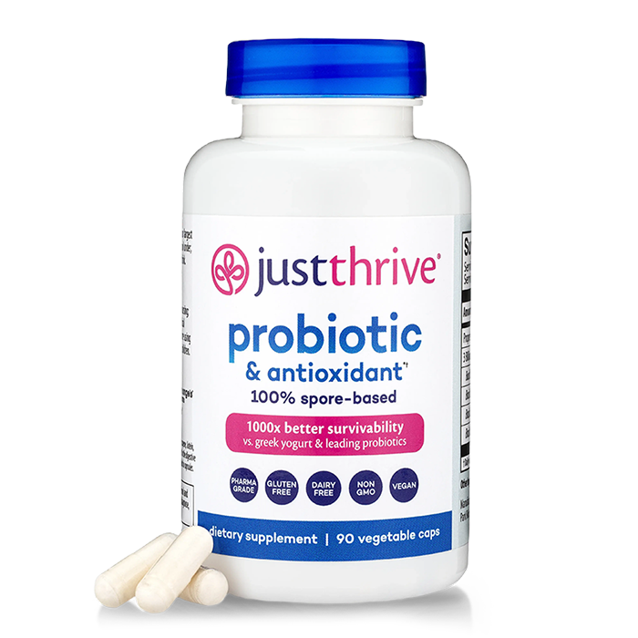 Just Thrive Probiotic capsules, 90 ct bottle