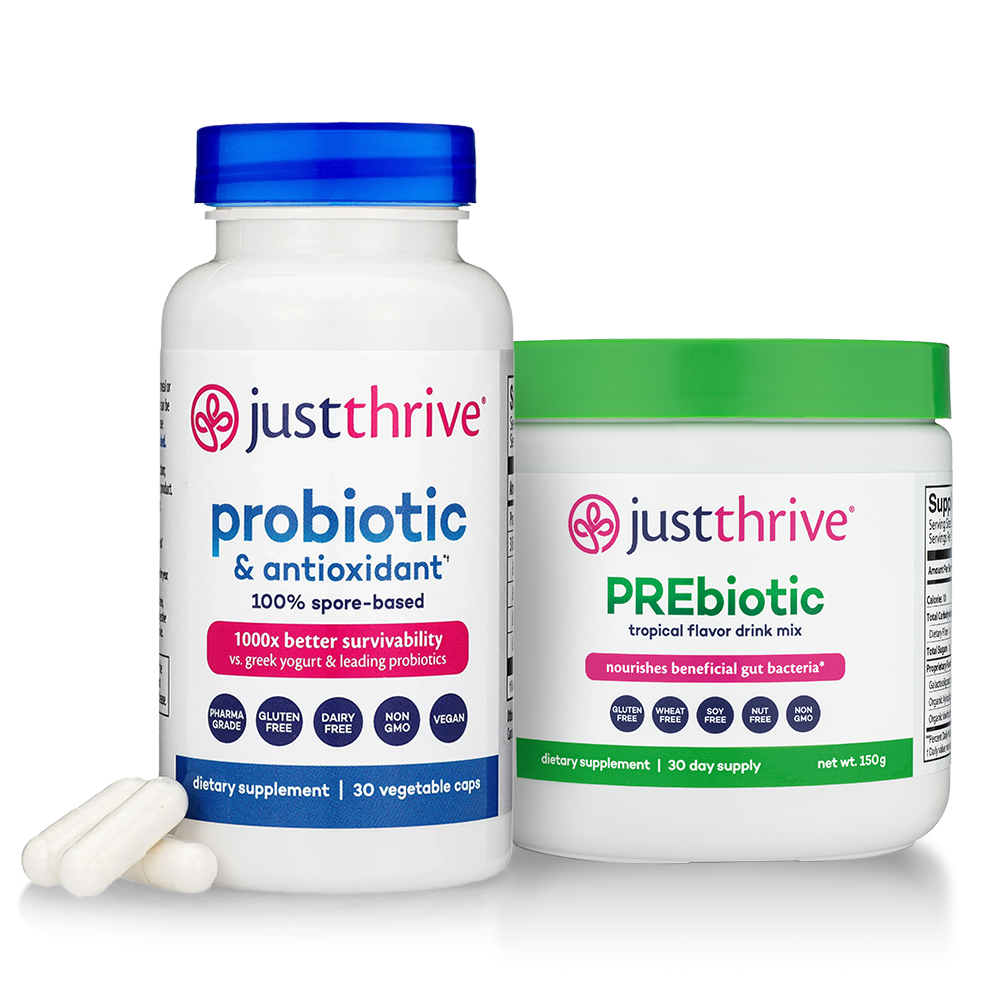 Just Thrive Probiotic and PREbiotic bundle