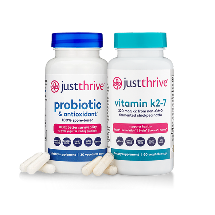Just Thrive Probiotic and Vitamin K2-7