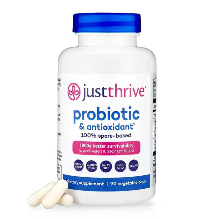 Just Thrive Probiotic 90 bottle